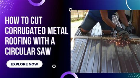 cut corregated metal with box blade|cutting corrugated metal with table saw.